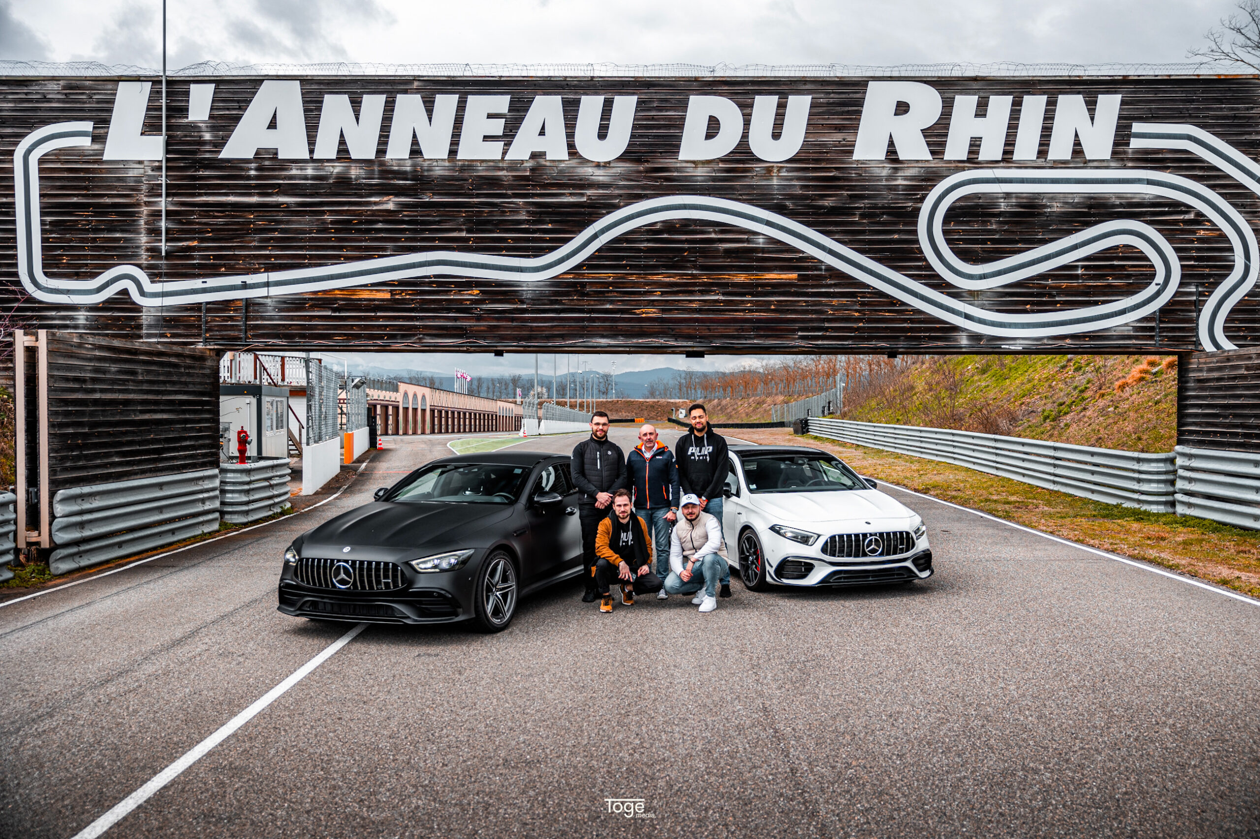 mercedes avec plip media à l'anneau du rhin